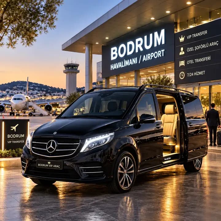 Bodrum VIP transfer Mercedes Vito